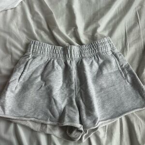 Offline by aerie grey sweat shorts